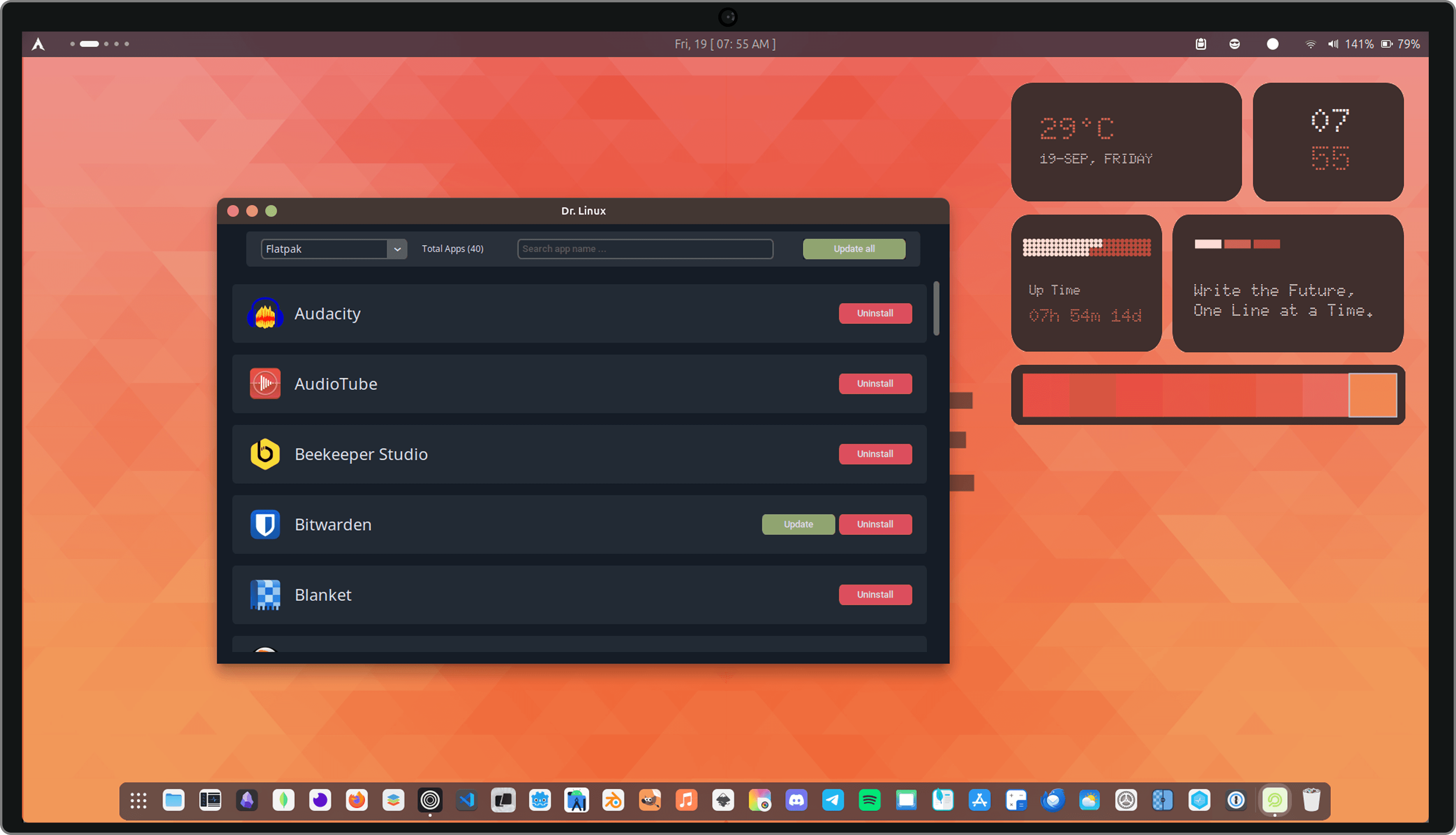 Linux App Management Software
