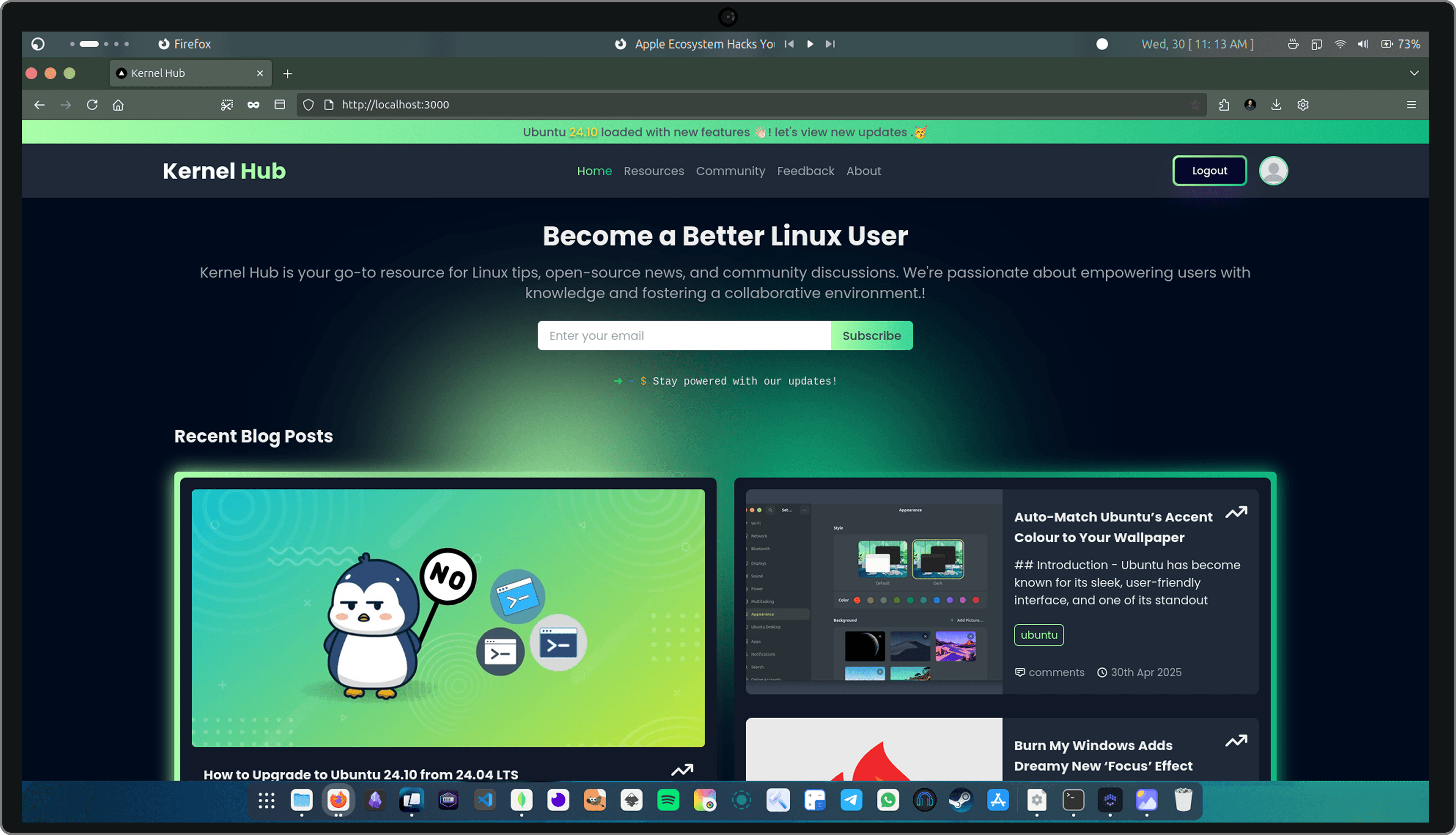 Linux & Open Source News Platform